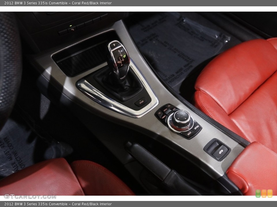 Coral Red/Black Interior Transmission for the 2012 BMW 3 Series 335is Convertible #146062540
