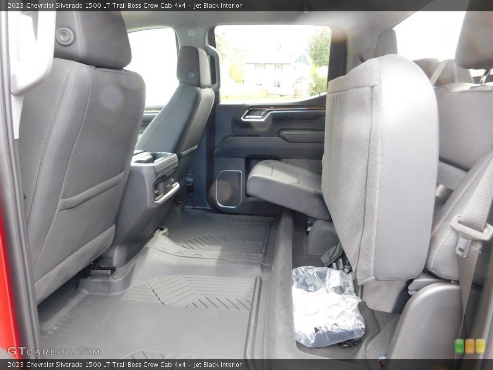 Jet Black Interior Rear Seat for the 2023 Chevrolet Silverado 1500 LT Trail Boss Crew Cab 4x4 #146062706