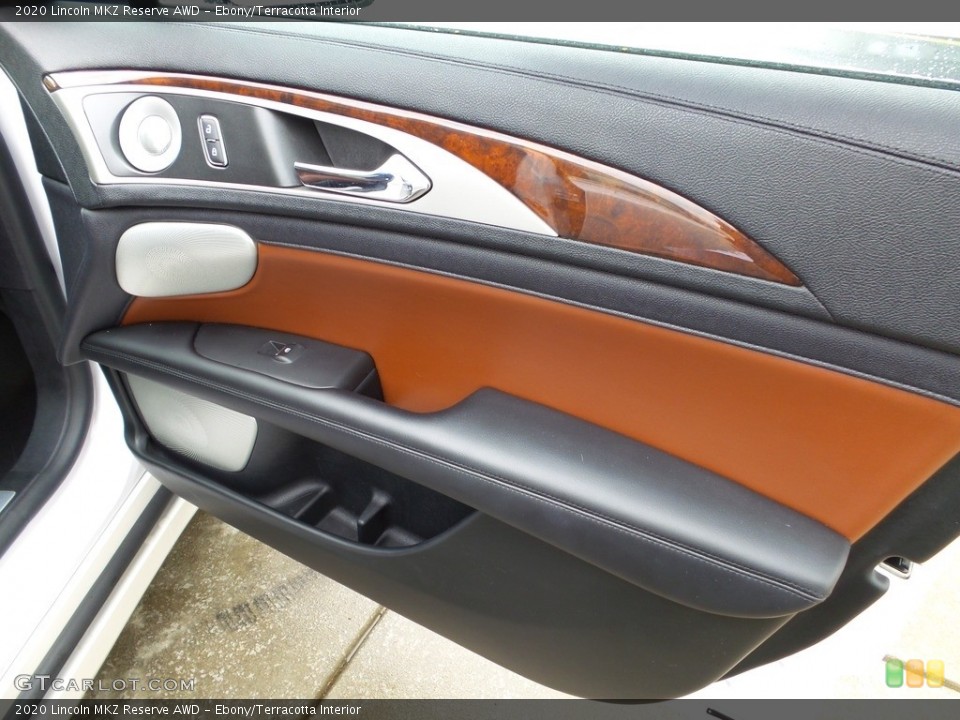 Ebony/Terracotta Interior Door Panel for the 2020 Lincoln MKZ Reserve AWD #146063739