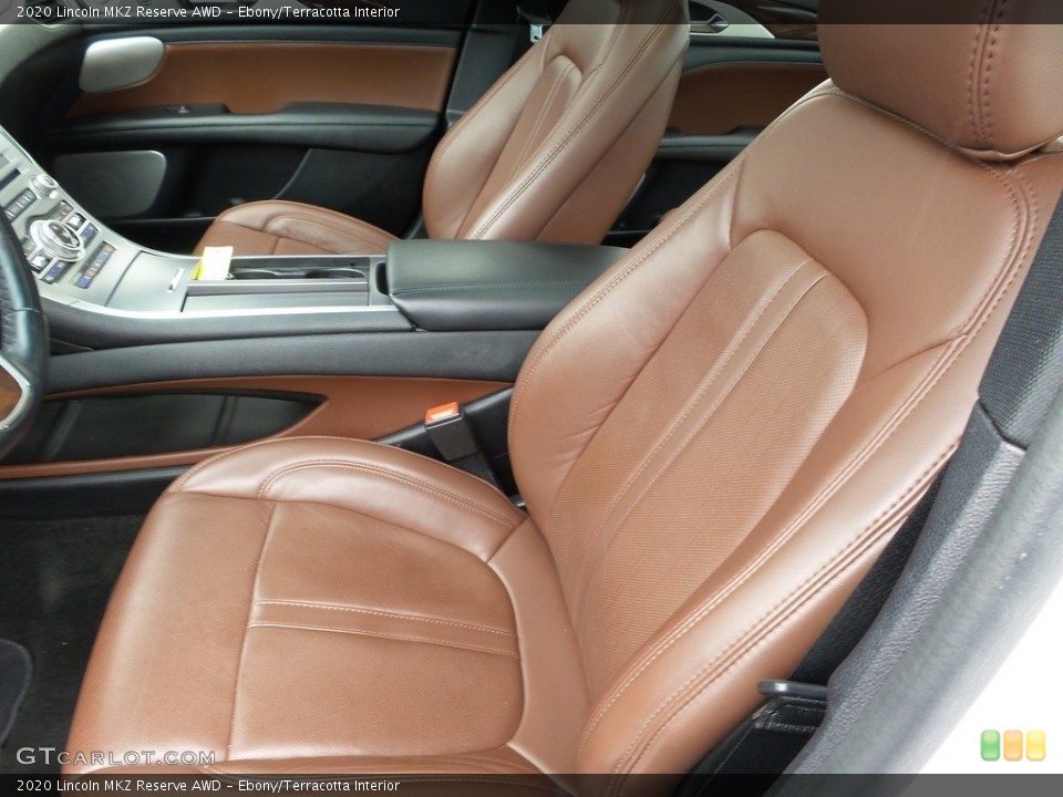 Ebony/Terracotta 2020 Lincoln MKZ Interiors
