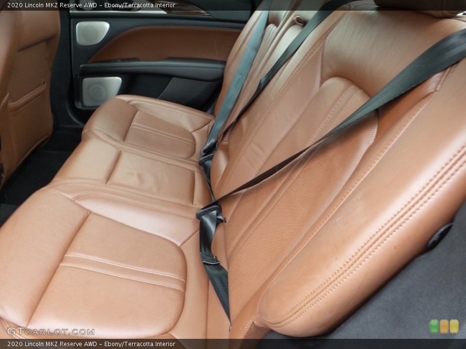 Ebony/Terracotta Interior Rear Seat for the 2020 Lincoln MKZ Reserve AWD #146063748