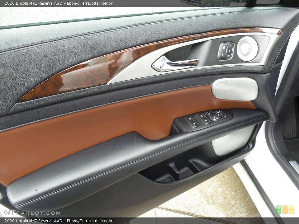 Ebony/Terracotta Interior Door Panel for the 2020 Lincoln MKZ Reserve AWD #146063757