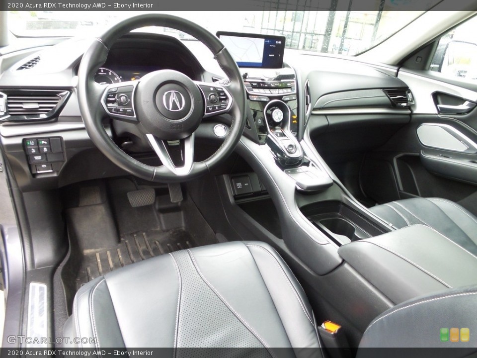 Ebony Interior Photo for the 2020 Acura RDX Technology AWD #146063838