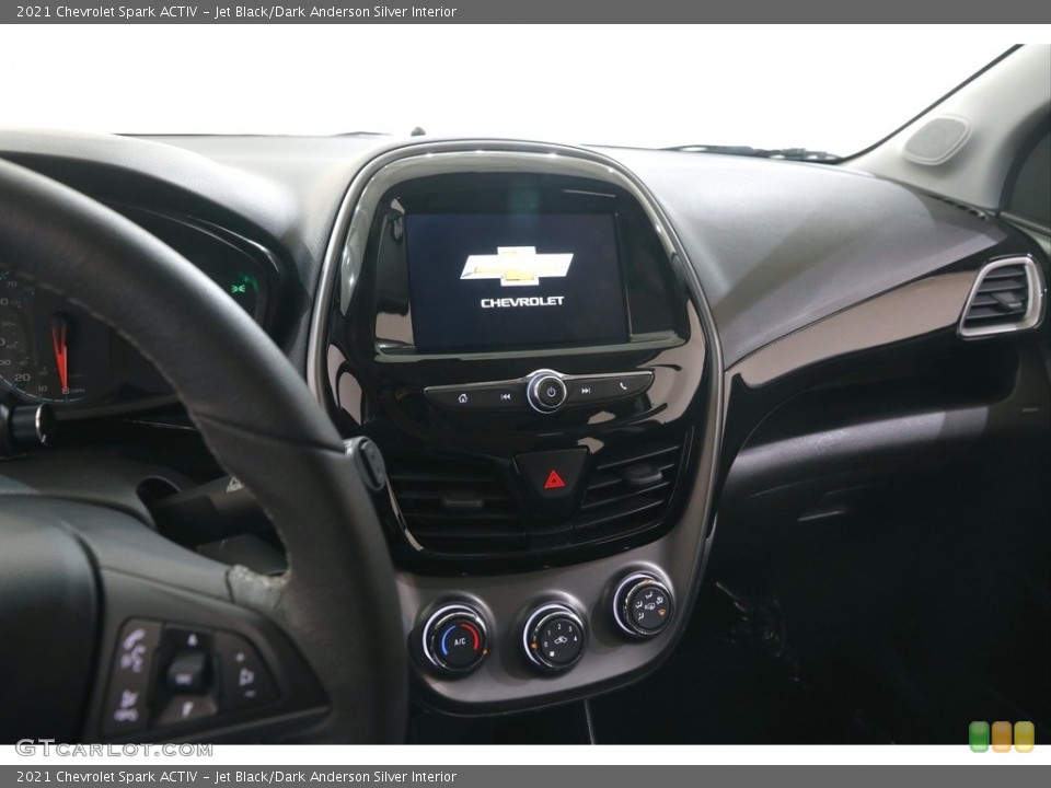 Jet Black/Dark Anderson Silver Interior Controls for the 2021 Chevrolet Spark ACTIV #146065198