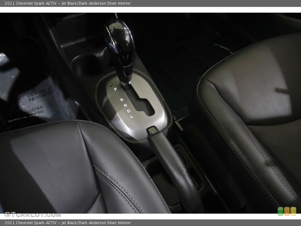 Jet Black/Dark Anderson Silver Interior Transmission for the 2021 Chevrolet Spark ACTIV #146065292