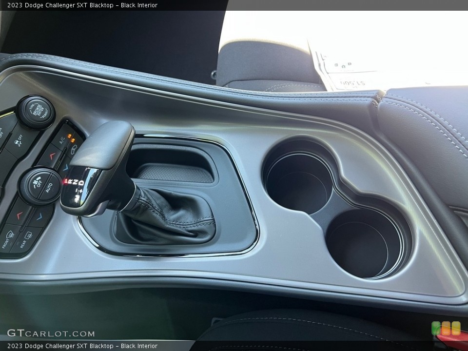 Black Interior Transmission for the 2023 Dodge Challenger SXT Blacktop #146066642