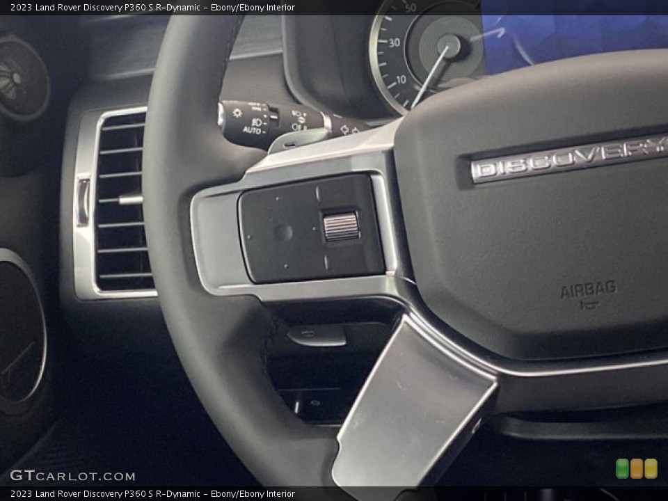 Ebony/Ebony Interior Steering Wheel for the 2023 Land Rover Discovery P360 S R-Dynamic #146066849