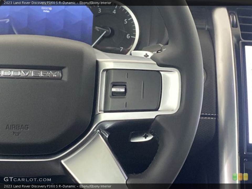 Ebony/Ebony Interior Steering Wheel for the 2023 Land Rover Discovery P360 S R-Dynamic #146066861
