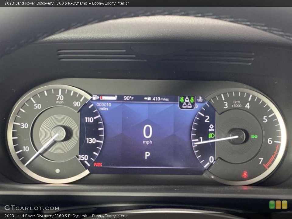 Ebony/Ebony Interior Gauges for the 2023 Land Rover Discovery P360 S R-Dynamic #146066963