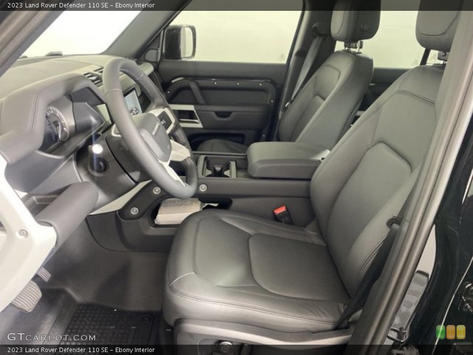 Ebony Interior Front Seat for the 2023 Land Rover Defender 110 SE #146067276
