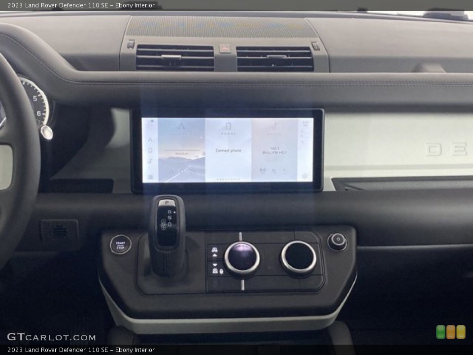Ebony Interior Controls for the 2023 Land Rover Defender 110 SE #146067341