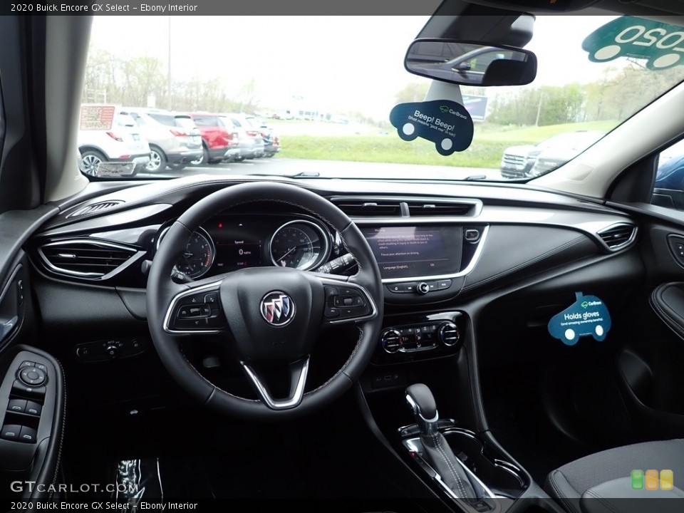 Ebony Interior Dashboard for the 2020 Buick Encore GX Select #146067839
