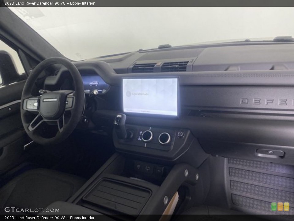 Ebony Interior Dashboard for the 2023 Land Rover Defender 90 V8 #146067923