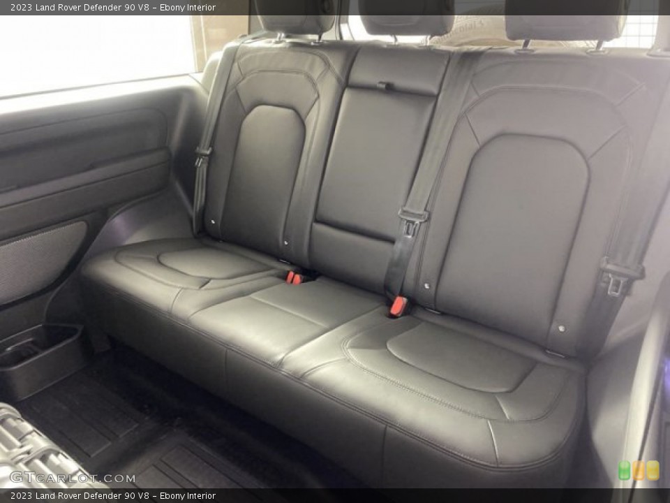 Ebony Interior Rear Seat for the 2023 Land Rover Defender 90 V8 #146067941
