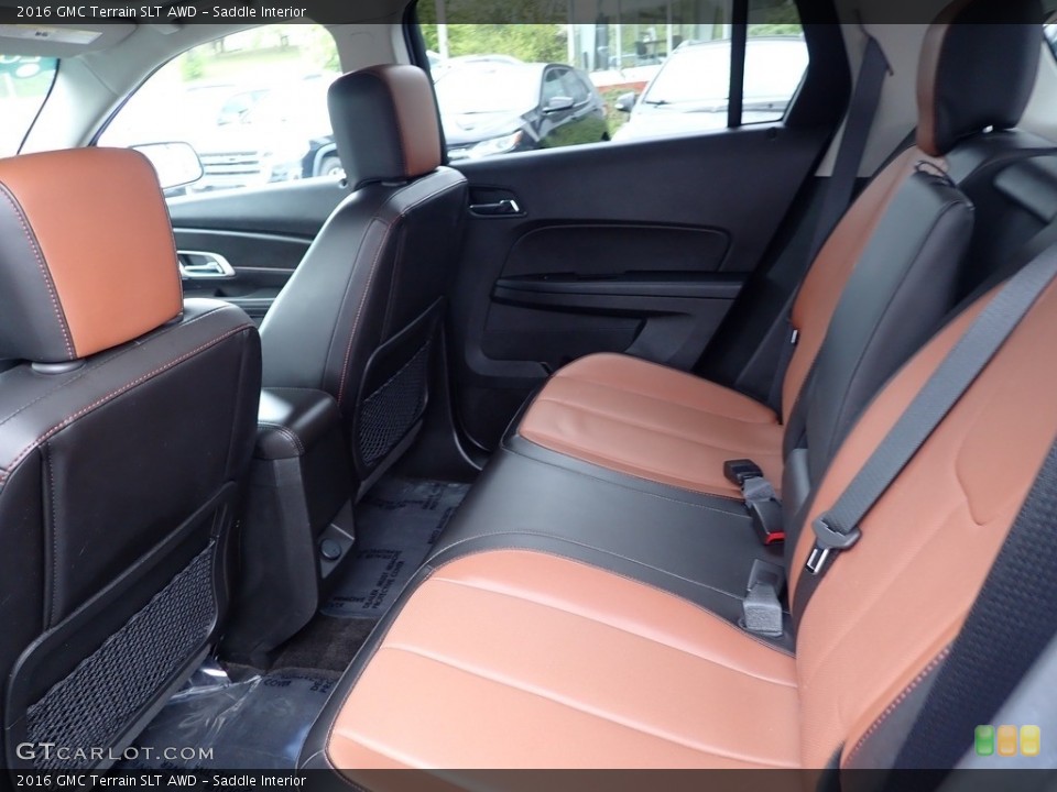 Saddle Interior Rear Seat for the 2016 GMC Terrain SLT AWD #146068466