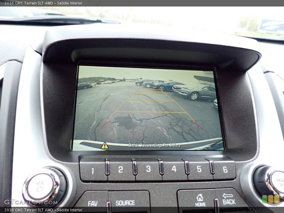 Saddle Interior Controls for the 2016 GMC Terrain SLT AWD #146068617