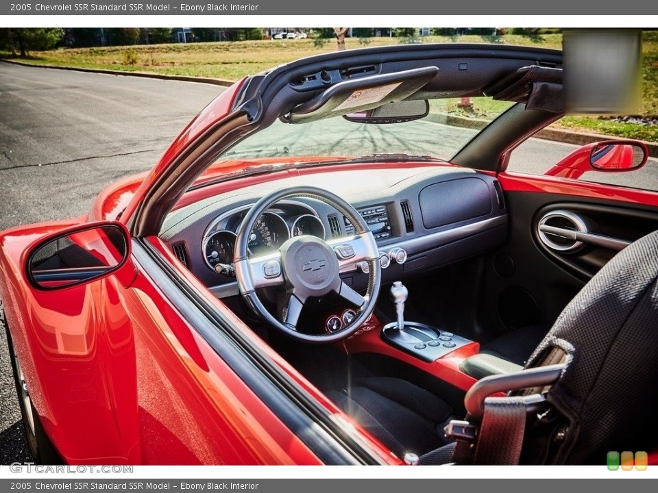 Ebony Black Interior Dashboard for the 2005 Chevrolet SSR  #146069046