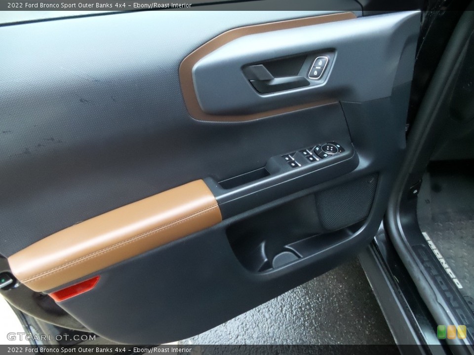 Ebony/Roast Interior Door Panel for the 2022 Ford Bronco Sport Outer Banks 4x4 #146069358