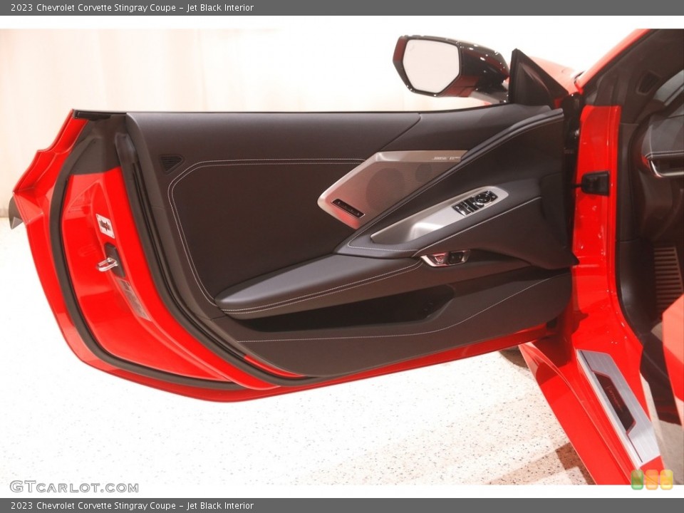 Jet Black Interior Door Panel for the 2023 Chevrolet Corvette Stingray Coupe #146070276