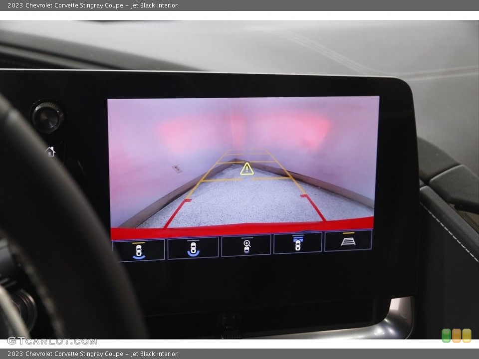 Jet Black Interior Controls for the 2023 Chevrolet Corvette Stingray Coupe #146070435