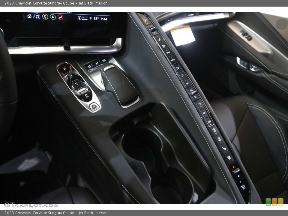 Jet Black Interior Controls for the 2023 Chevrolet Corvette Stingray Coupe #146070465