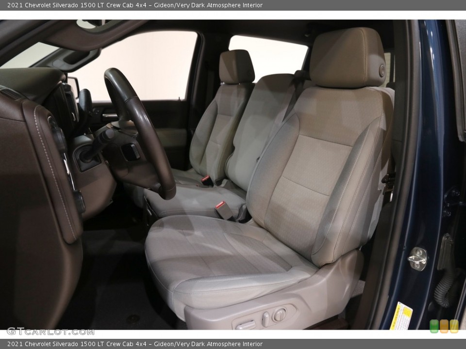 Gideon/Very Dark Atmosphere 2021 Chevrolet Silverado 1500 Interiors