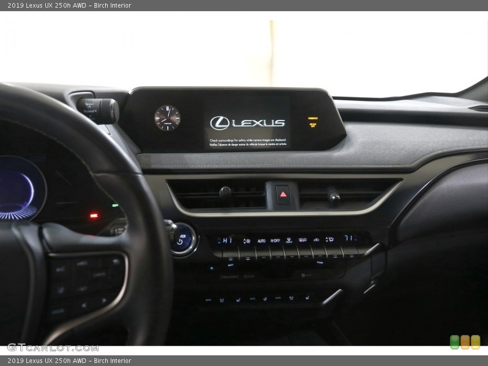 Birch Interior Controls for the 2019 Lexus UX 250h AWD #146077893
