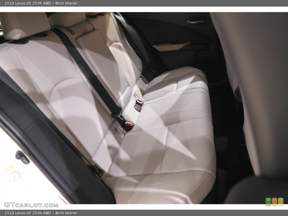 Birch Interior Rear Seat for the 2019 Lexus UX 250h AWD #146077977