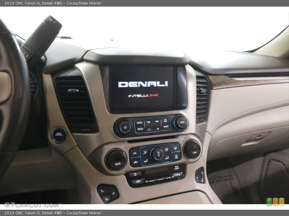 Cocoa/Shale Interior Controls for the 2019 GMC Yukon XL Denali 4WD #146078397