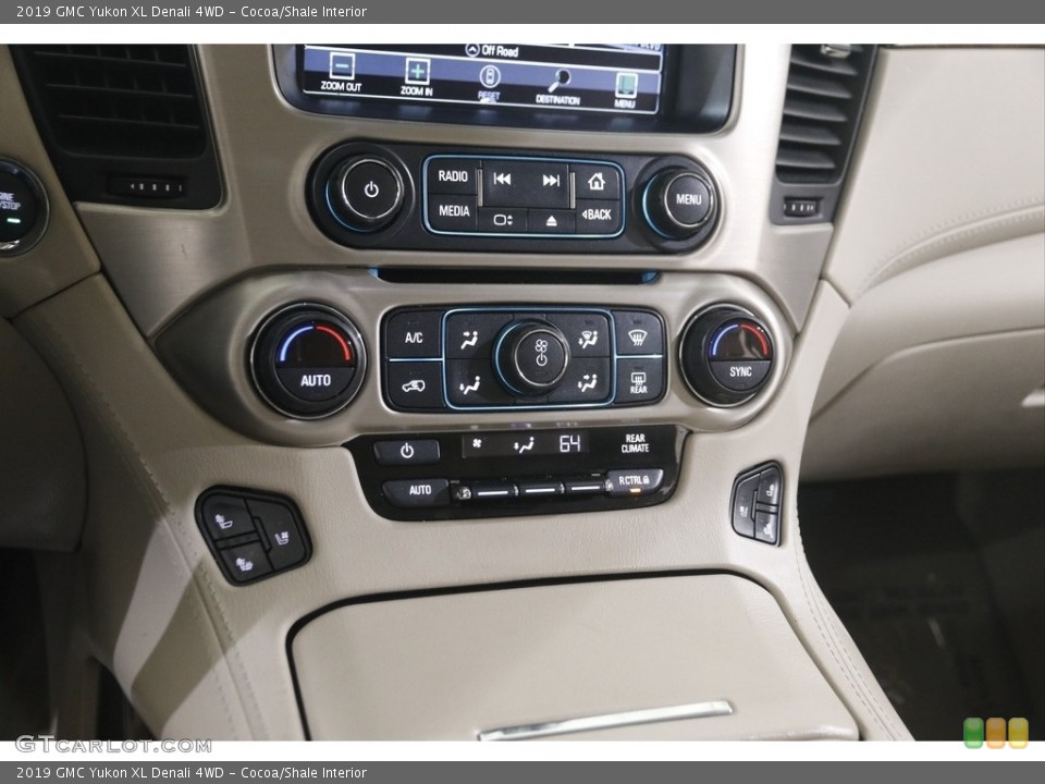 Cocoa/Shale Interior Controls for the 2019 GMC Yukon XL Denali 4WD #146078469
