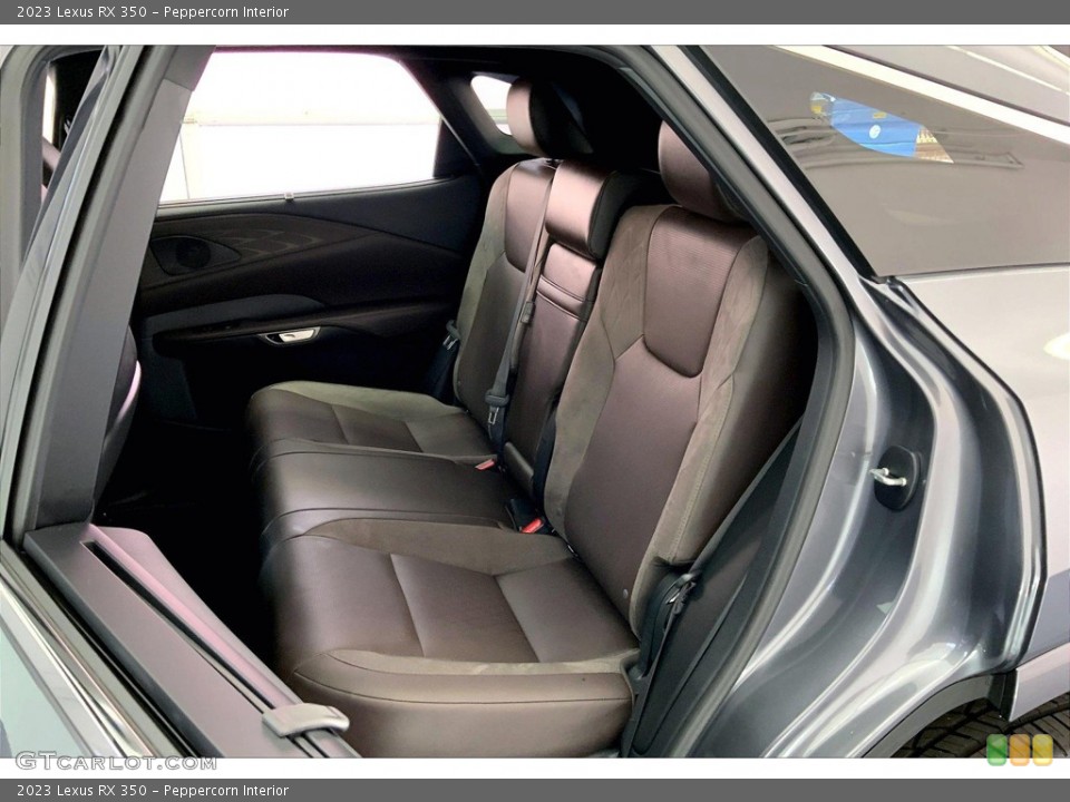 Peppercorn Interior Rear Seat for the 2023 Lexus RX 350 #146079295