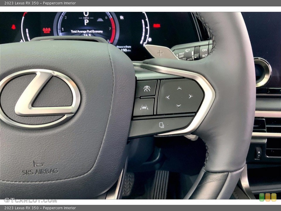 Peppercorn Interior Steering Wheel for the 2023 Lexus RX 350 #146079310