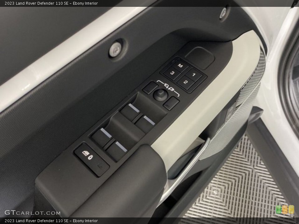 Ebony Interior Door Panel for the 2023 Land Rover Defender 110 SE #146080407