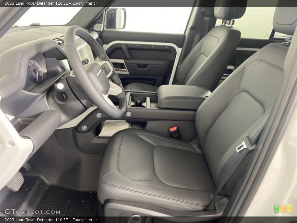 Ebony Interior Front Seat for the 2023 Land Rover Defender 110 SE #146080425