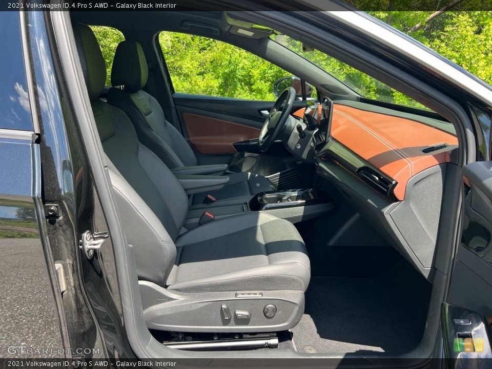 Galaxy Black 2021 Volkswagen ID.4 Interiors