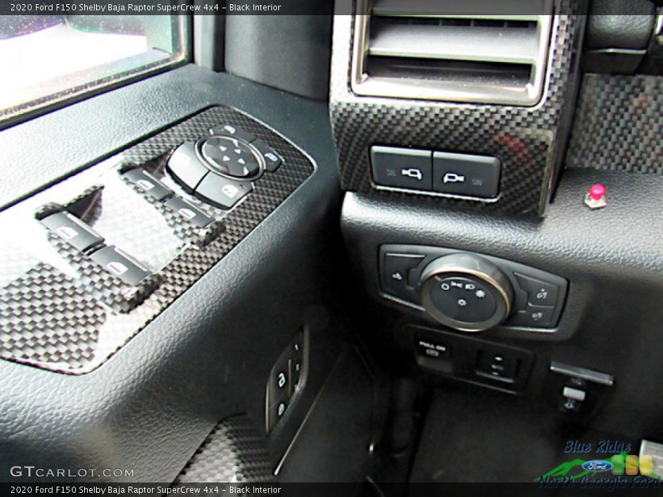 Black Interior Controls for the 2020 Ford F150 Shelby Baja Raptor SuperCrew 4x4 #146083512