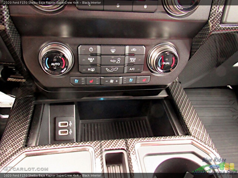 Black Interior Controls for the 2020 Ford F150 Shelby Baja Raptor SuperCrew 4x4 #146083564