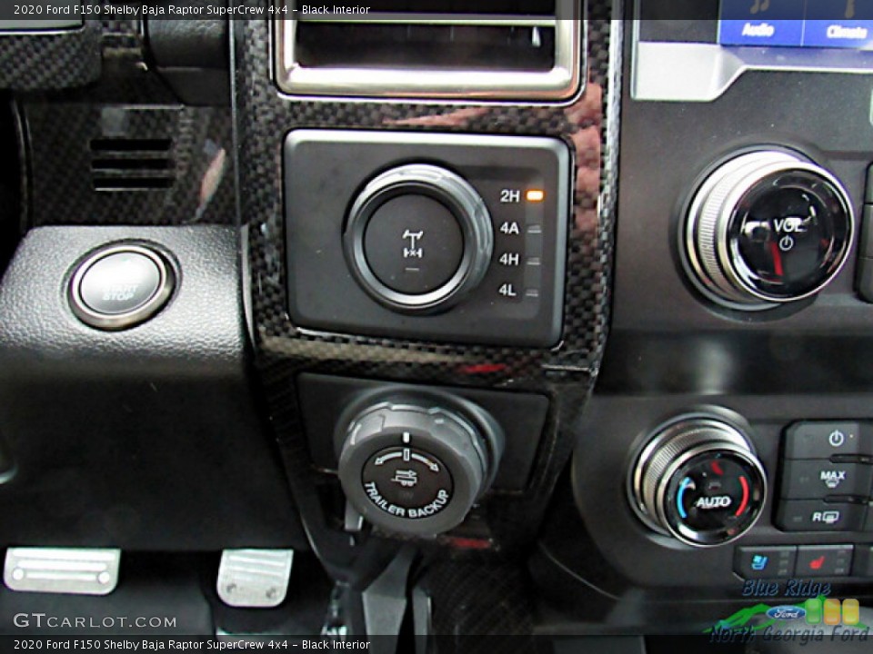 Black Interior Controls for the 2020 Ford F150 Shelby Baja Raptor SuperCrew 4x4 #146083591