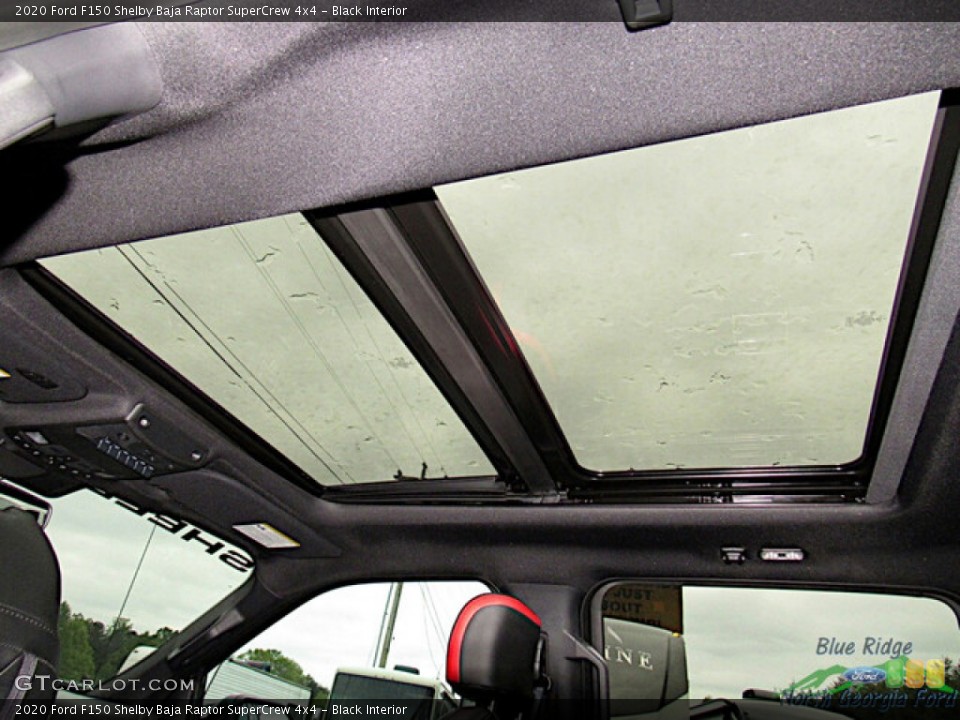 Black Interior Sunroof for the 2020 Ford F150 Shelby Baja Raptor SuperCrew 4x4 #146083651
