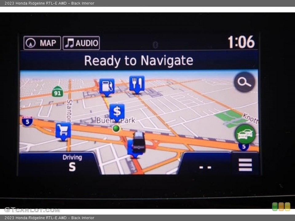 Black Interior Navigation for the 2023 Honda Ridgeline RTL-E AWD #146084560