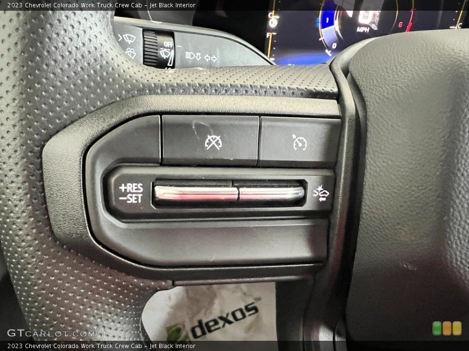 Jet Black Interior Steering Wheel for the 2023 Chevrolet Colorado Work Truck Crew Cab #146085289