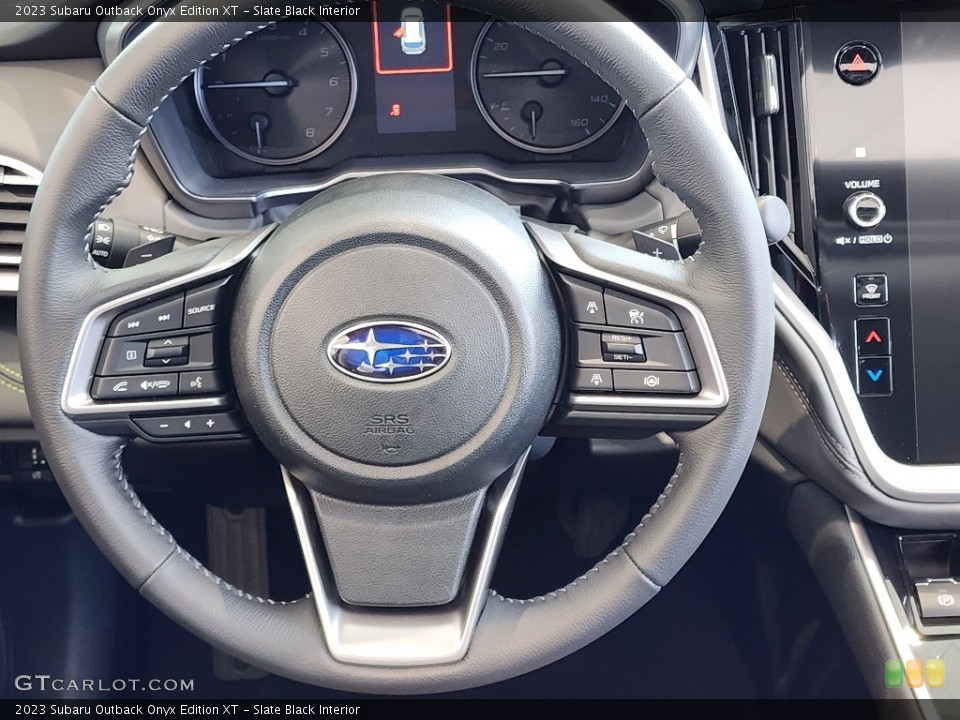 Slate Black Interior Steering Wheel for the 2023 Subaru Outback Onyx Edition XT #146086084