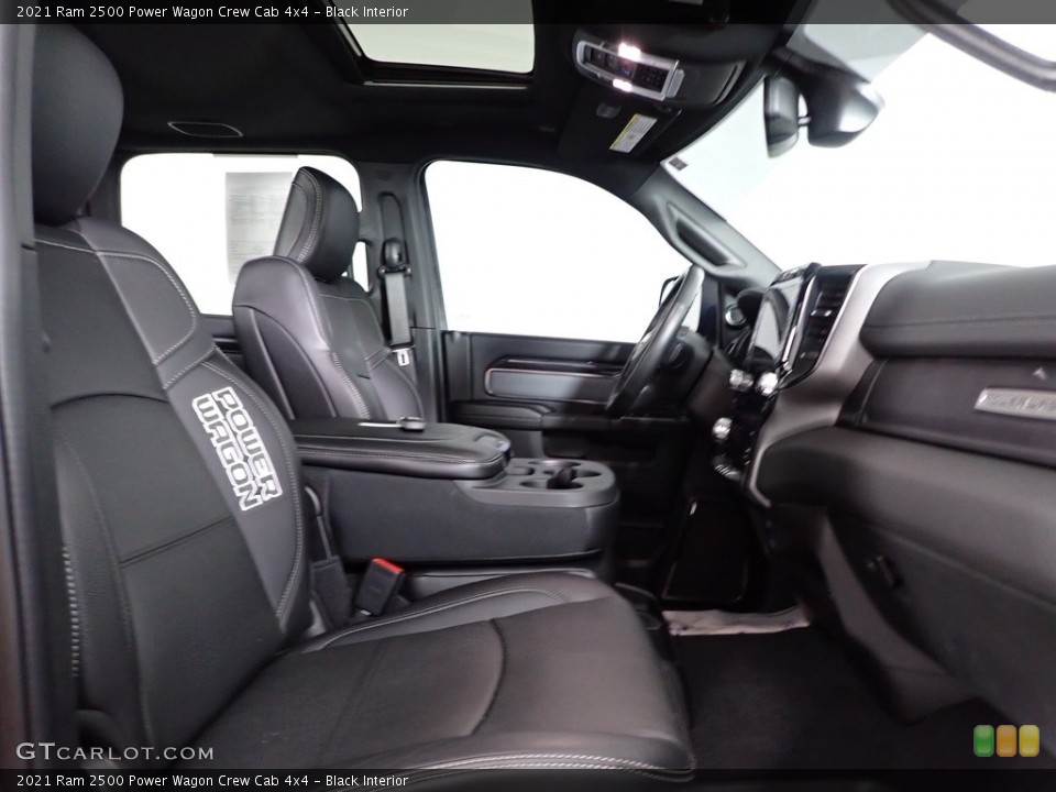 Black 2021 Ram 2500 Interiors