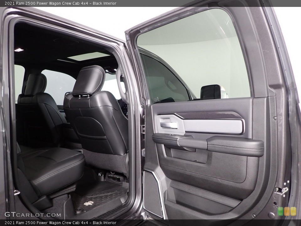 Black Interior Door Panel for the 2021 Ram 2500 Power Wagon Crew Cab 4x4 #146086286