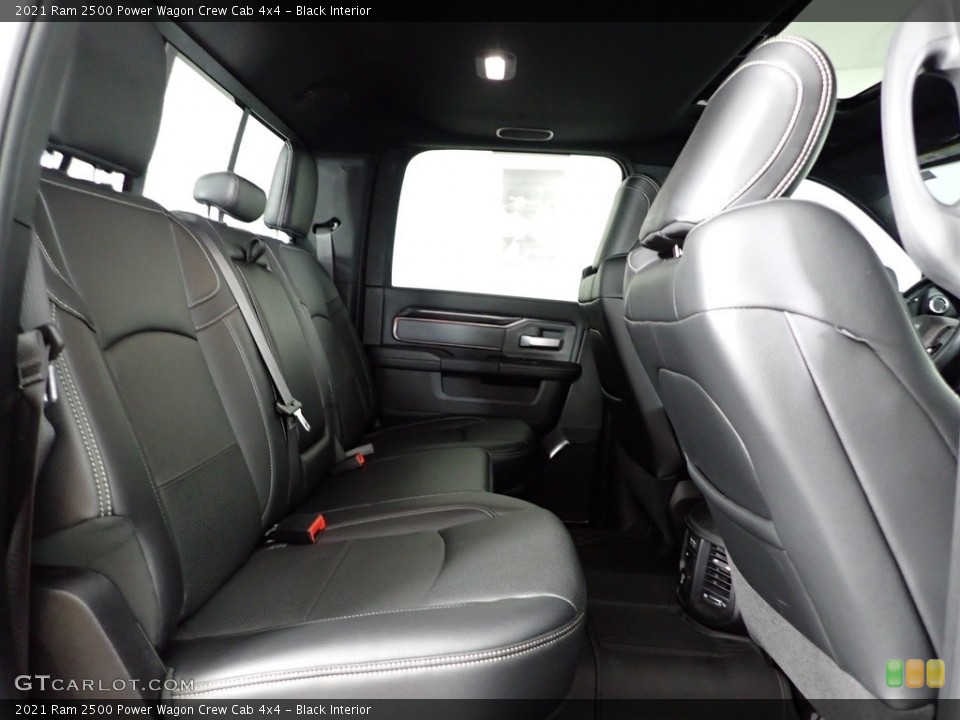 Black Interior Rear Seat for the 2021 Ram 2500 Power Wagon Crew Cab 4x4 #146086315