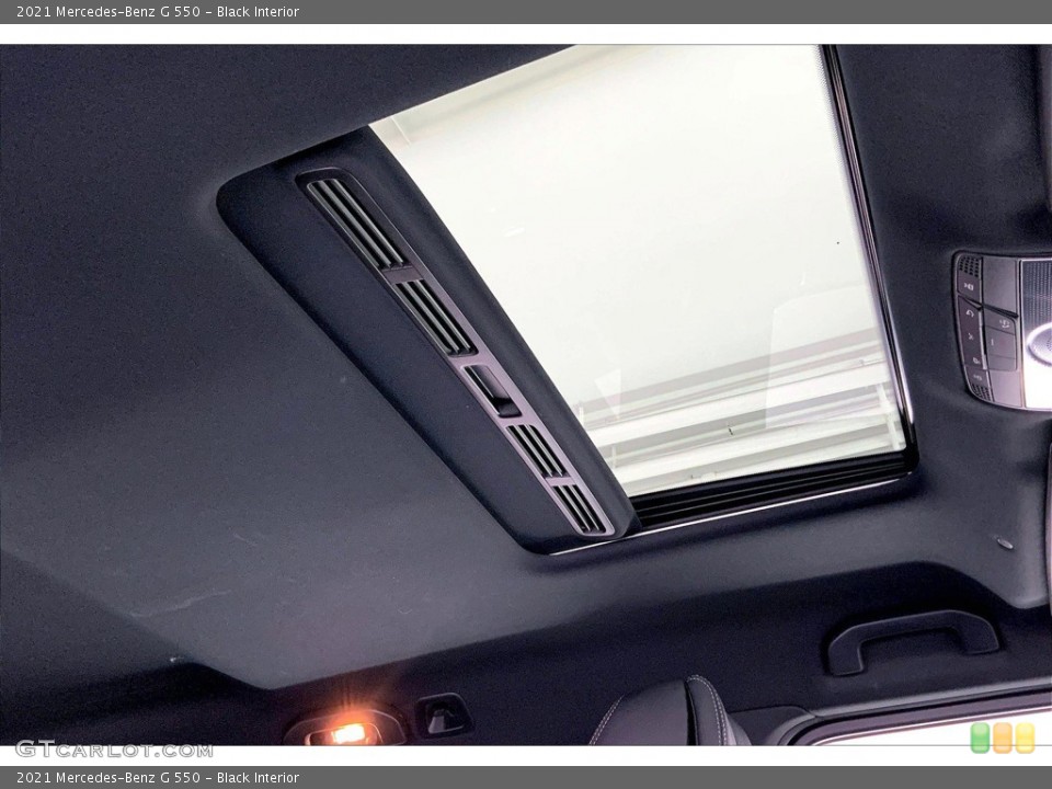 Black Interior Sunroof for the 2021 Mercedes-Benz G 550 #146086415