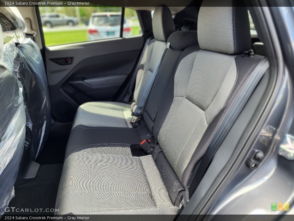 Gray Interior Rear Seat for the 2024 Subaru Crosstrek Premium #146087050