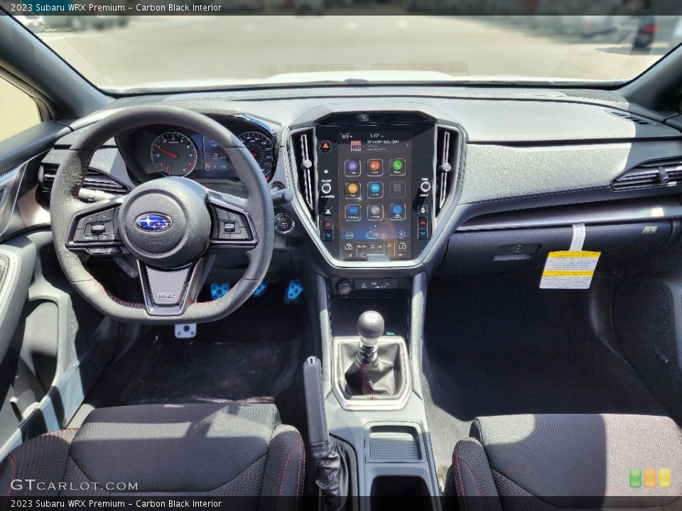 Carbon Black Interior Dashboard for the 2023 Subaru WRX Premium #146087257