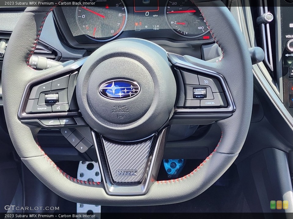 Carbon Black Interior Steering Wheel for the 2023 Subaru WRX Premium #146087277
