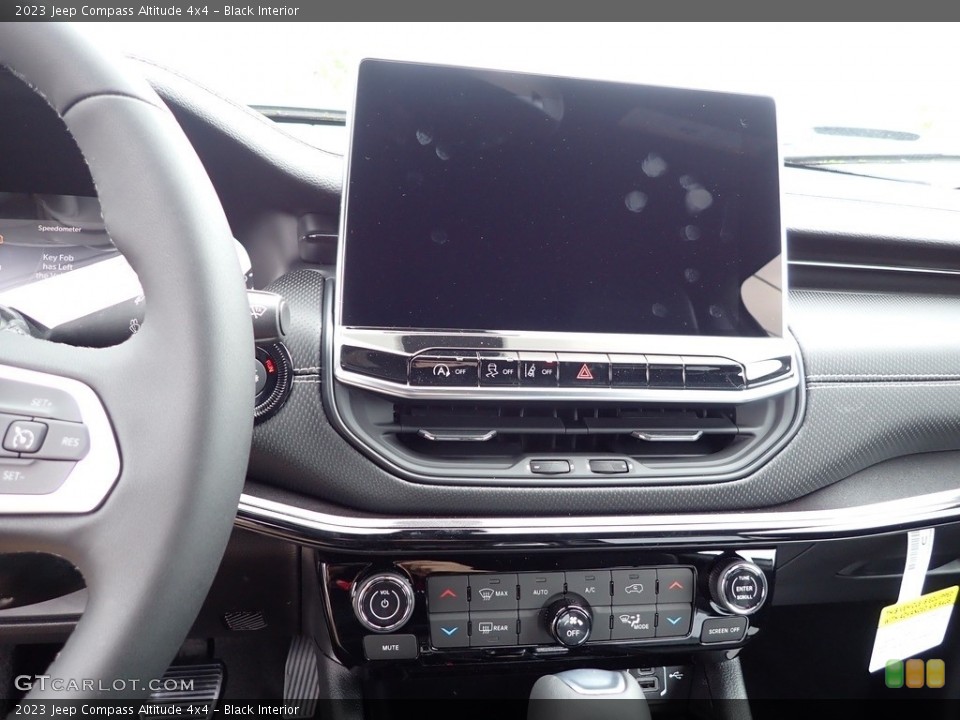 Black Interior Controls for the 2023 Jeep Compass Altitude 4x4 #146087359